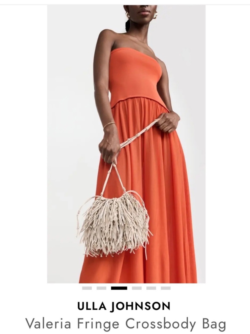 Ulla Johnson Fringe Crossbody Bag NWT